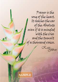 Prayer is the Song in Our Heart